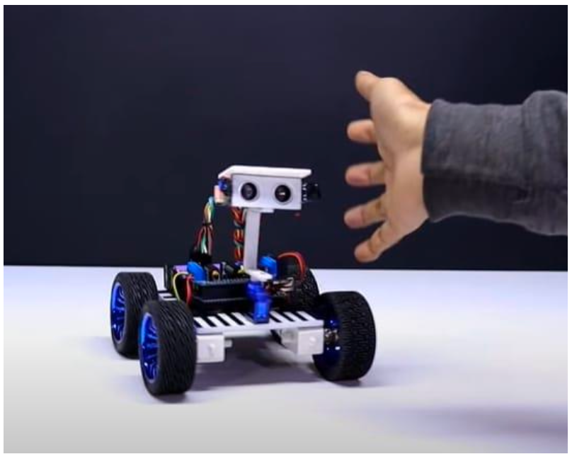 Human following robot using Arduino